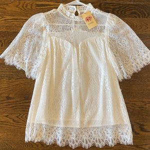 NWTs Lace Blouse